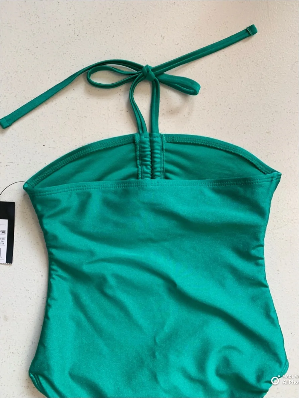 Art Class Girls Green Cutout One Piece Swimsuit Size Small (6/7) NWT Beach Swim